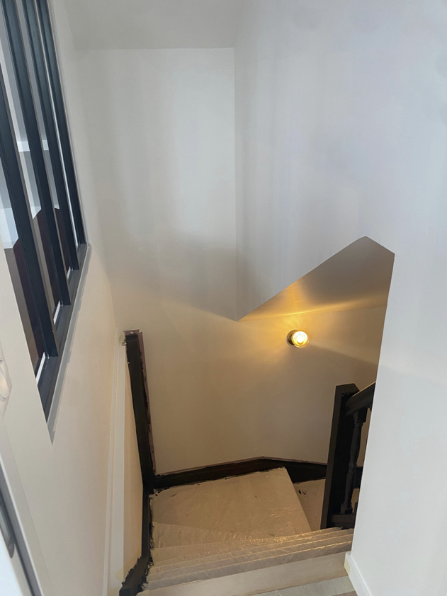 Palier et escalier sous combles Achères 78