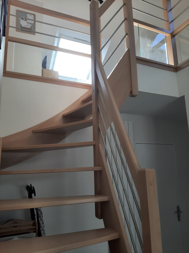 Escalier d’accès aux combles Le Perray-en-Yvelines 78