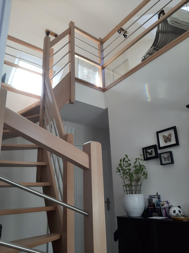 Aménagement cage d’escalier combles Le Perray-en-Yvelines 78