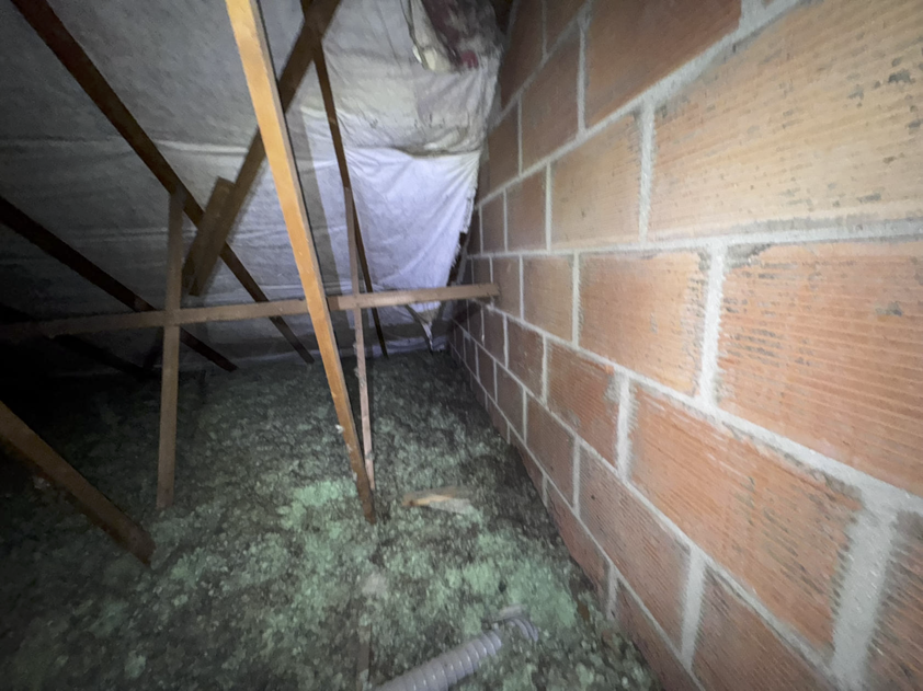 Combles non aménagés Achères 78 avant travaux