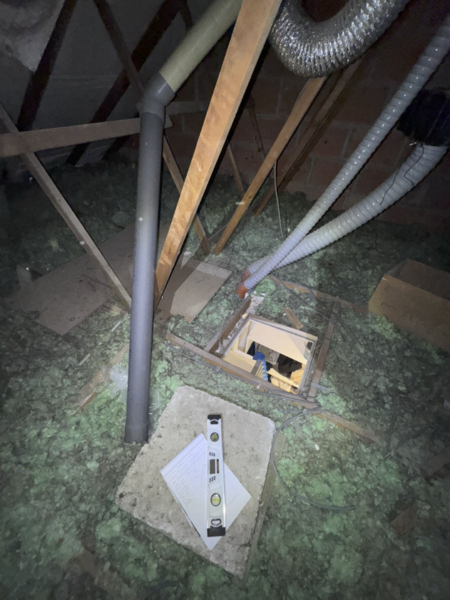 Combles Achères 78 avant transformation